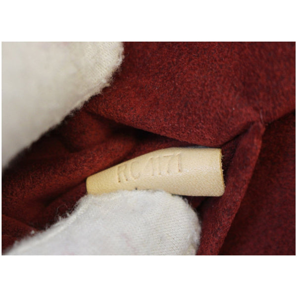 LOUIS VUITTON Alma GM Multicolor White Satchel Handbag-US