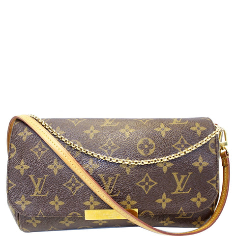 LOUIS VUITTON Favorite MM Monogram Canvas Crossbody Bag