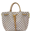 LOUIS VUITTON Girolata Damier Azur Shoulder Bag White