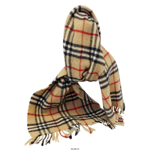 Burberry Scarf Lambswool Nova Check - Burberry Scarf on sale