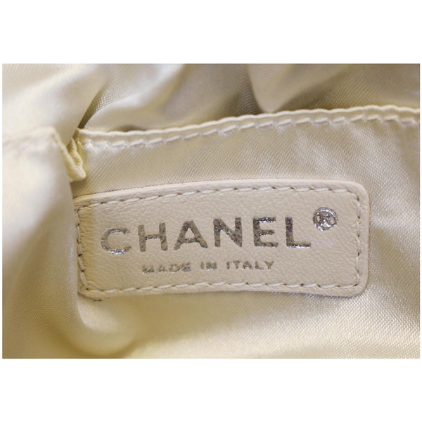 CHANEL CC Half Moon Quilted Satin Clutch Bag Red-US