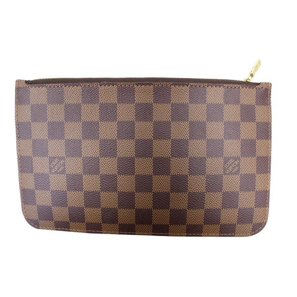 Louis Vuitton Pochette Wristlet Pouch Neverfull MM front view