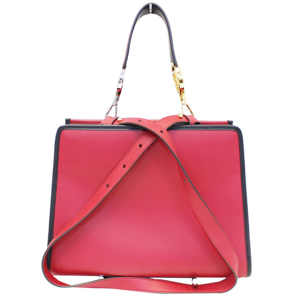 Fendi Shoulder Bag - Fendi Runway Leather Tote Bag Red