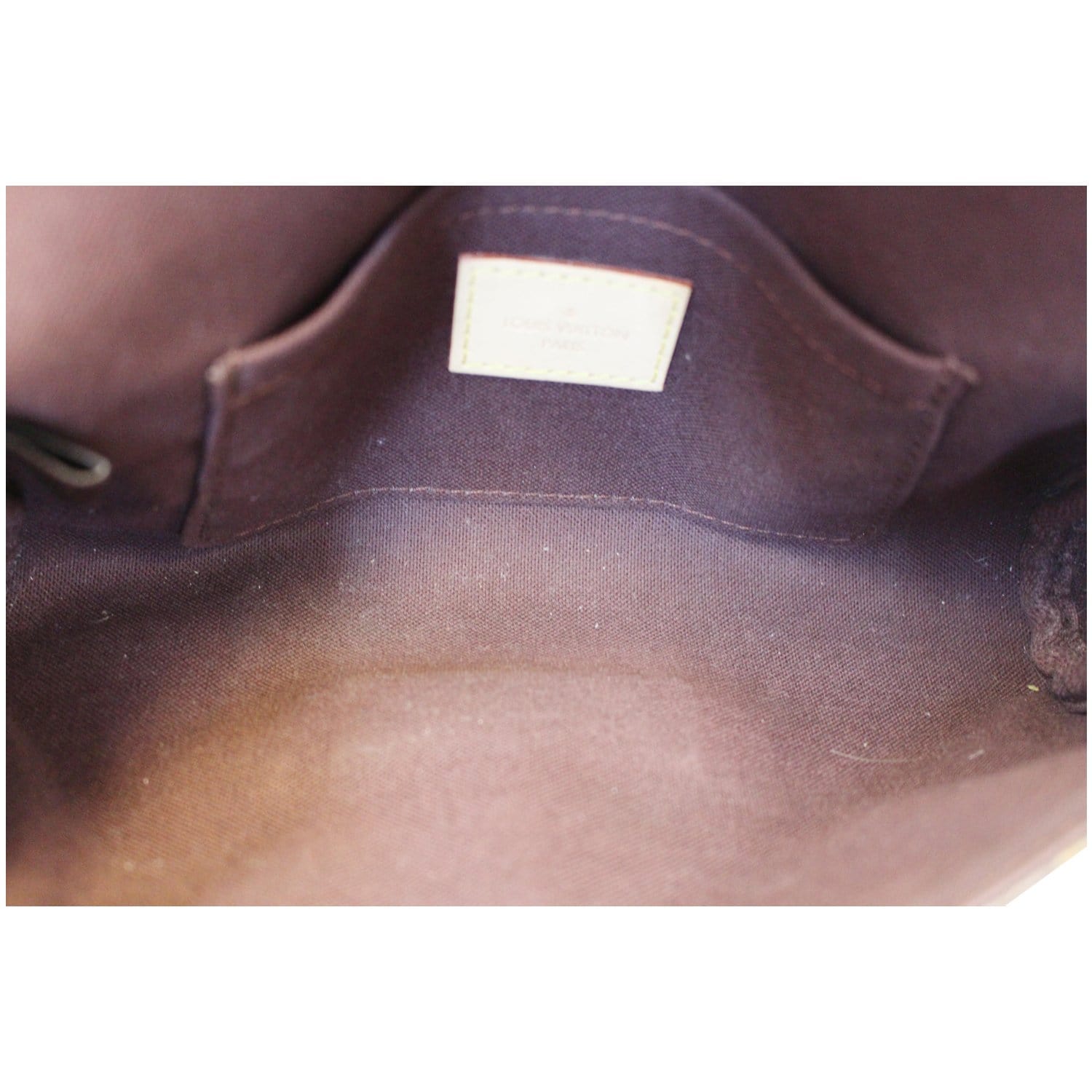 Jersey cloth crossbody bag Louis Vuitton Brown in Cloth - 35959959