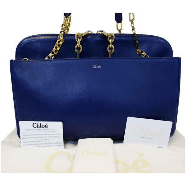 Chloe Shoulder Bag Lucy Medium Leather - chloe straps