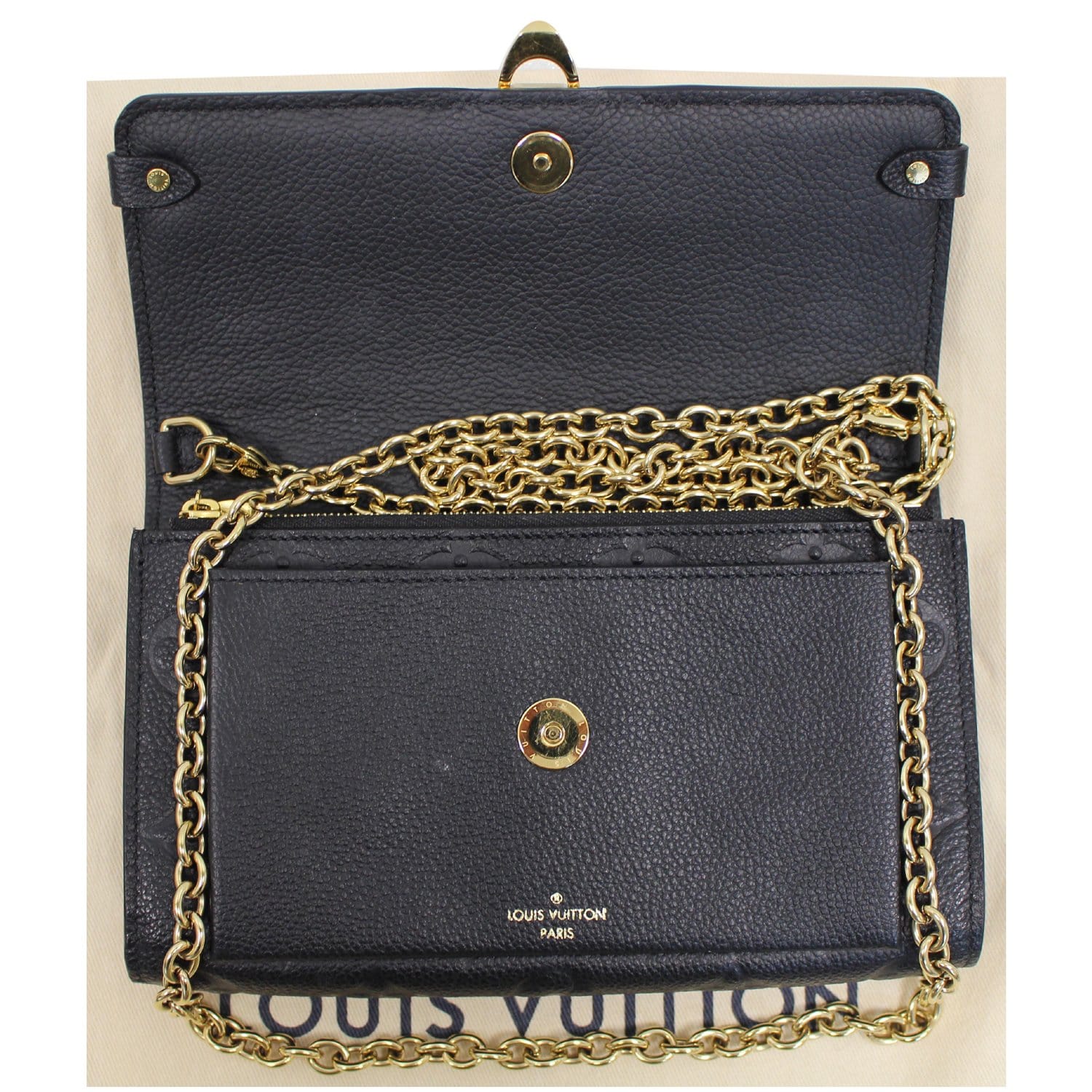 Shop Louis Vuitton MONOGRAM EMPREINTE Vavin chain wallet (M67839) by  sunnyfunny