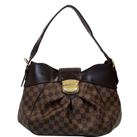 LOUIS VUITTON Sistina MM Damier Ebene Shoulder Bag Brown - 20% OFF