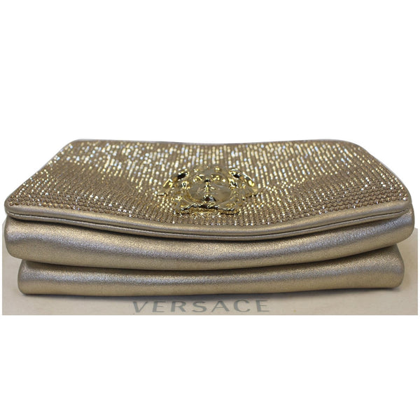 Versace Crystal Medusa Evening Sultan Hanbag Gold-US