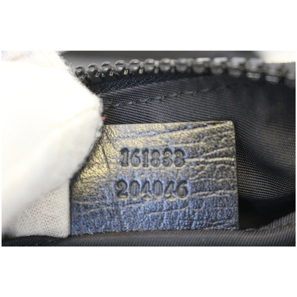 GUCCI GG Supreme Monogram Waist Bum Bag Black 161833-US