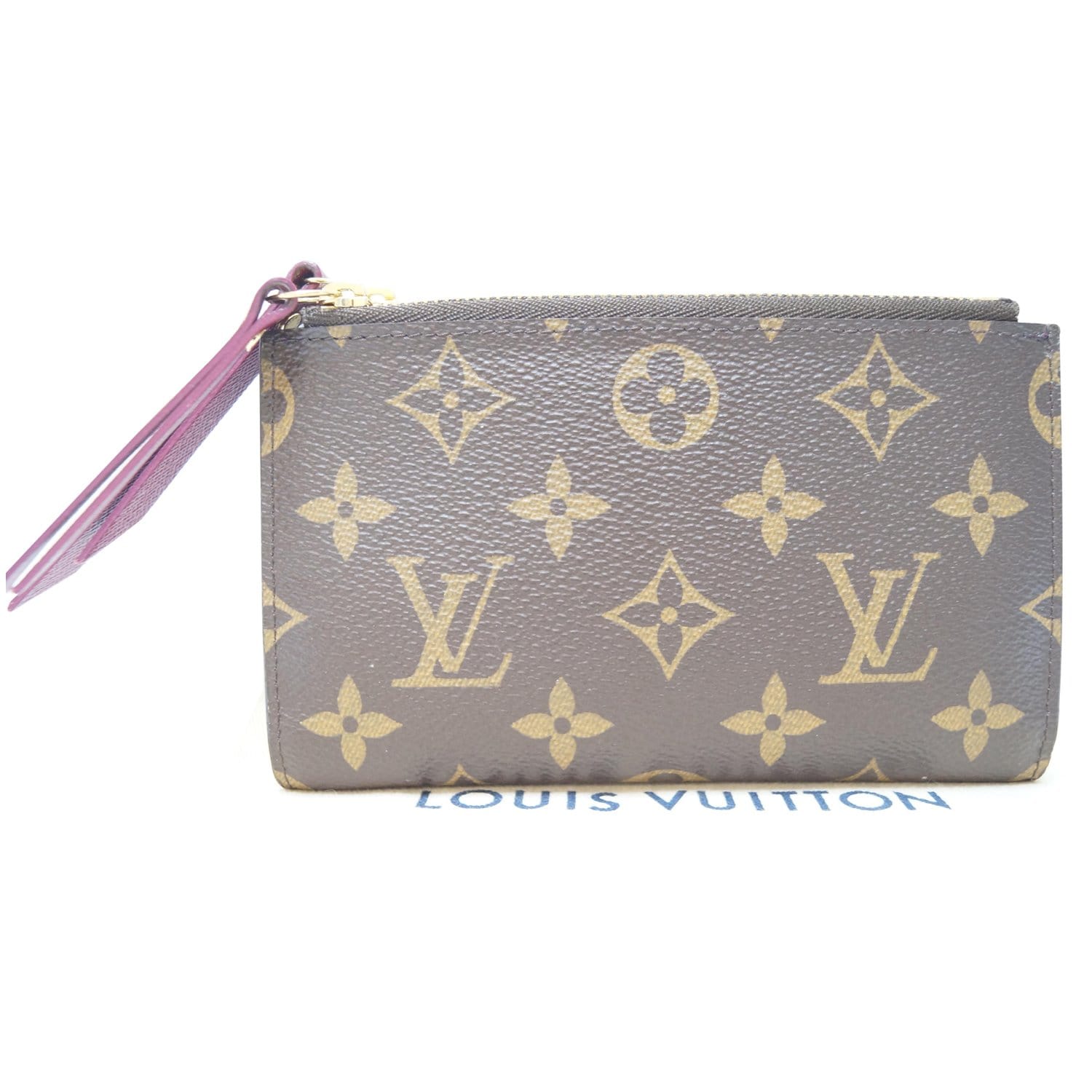 Louis Vuitton LV Monogram Coated Canvas Adele Compact Wallet - Brown Wallets,  Accessories - LOU384757