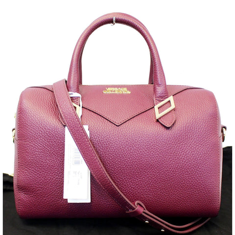 Versace Barrel Shaped Shoulder Bag - Leather 