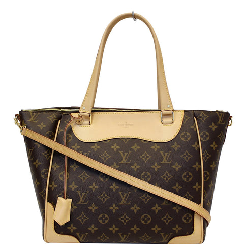 LOUIS VUITTON Estrela MM NM Monogram Canvas Shoulder Bag Brown