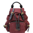 BURBERRY The Small Rucksack Nylon Backpack Red - Last Call