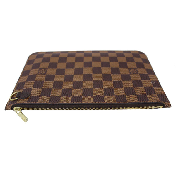 Louis Vuitton Neverfull MM Pochette Wristlet Pouch - leather
