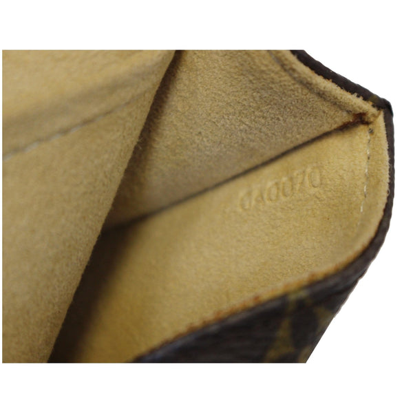 Louis Vuitton Pochette Monogram Canvas Shoulder Bag - inside view