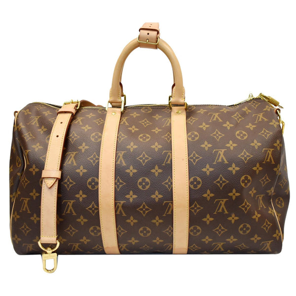 Louis Vuitton Keepall 45 Bandouliere Monogram Canvas Travel Bag