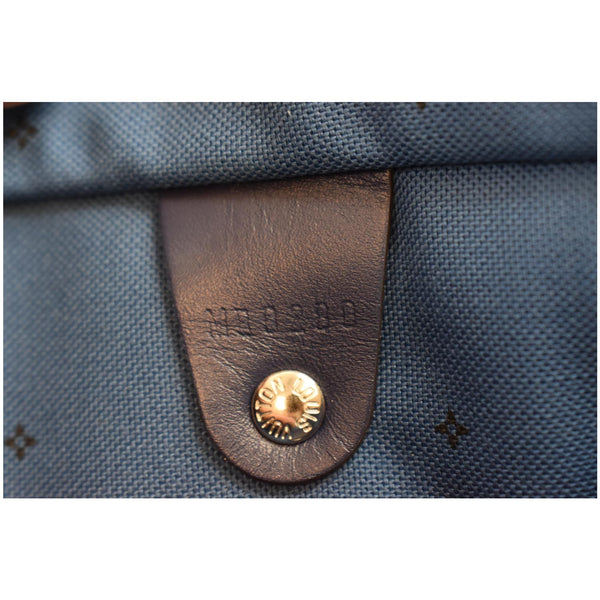 LOUIS VUITTON Escale Speedy 30 Bandouliere Monogram Canvas Shoulder Bag Blue