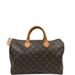 Louis Vuitton Speedy 35 Monogram Canvas Satchel Bag - DDH