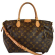 LOUIS VUITTON Turenne MM Monogram Canvas 2Way Shoulder Bag Brown