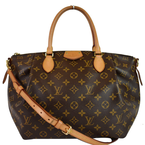 LOUIS VUITTON Turenne MM Monogram Canvas 2Way Shoulder Bag Brown