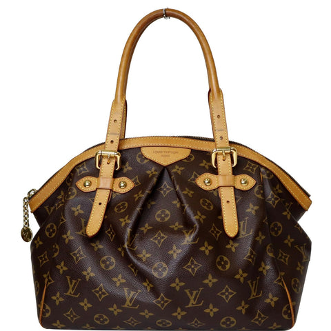 LOUIS VUITTON Tivoli GM Monogram Canvas Shoulder Bag Brown