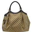Gucci Sukey Large GG Canvas Tote Bag - Black | DDH