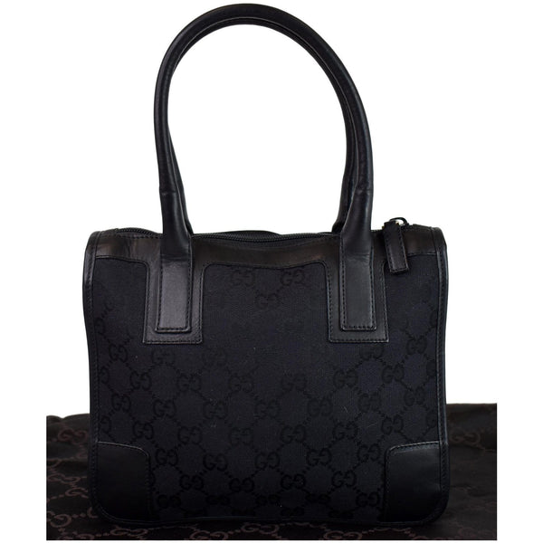 Gucci Micro GG Top Handle Leather Tote Bag﻿
