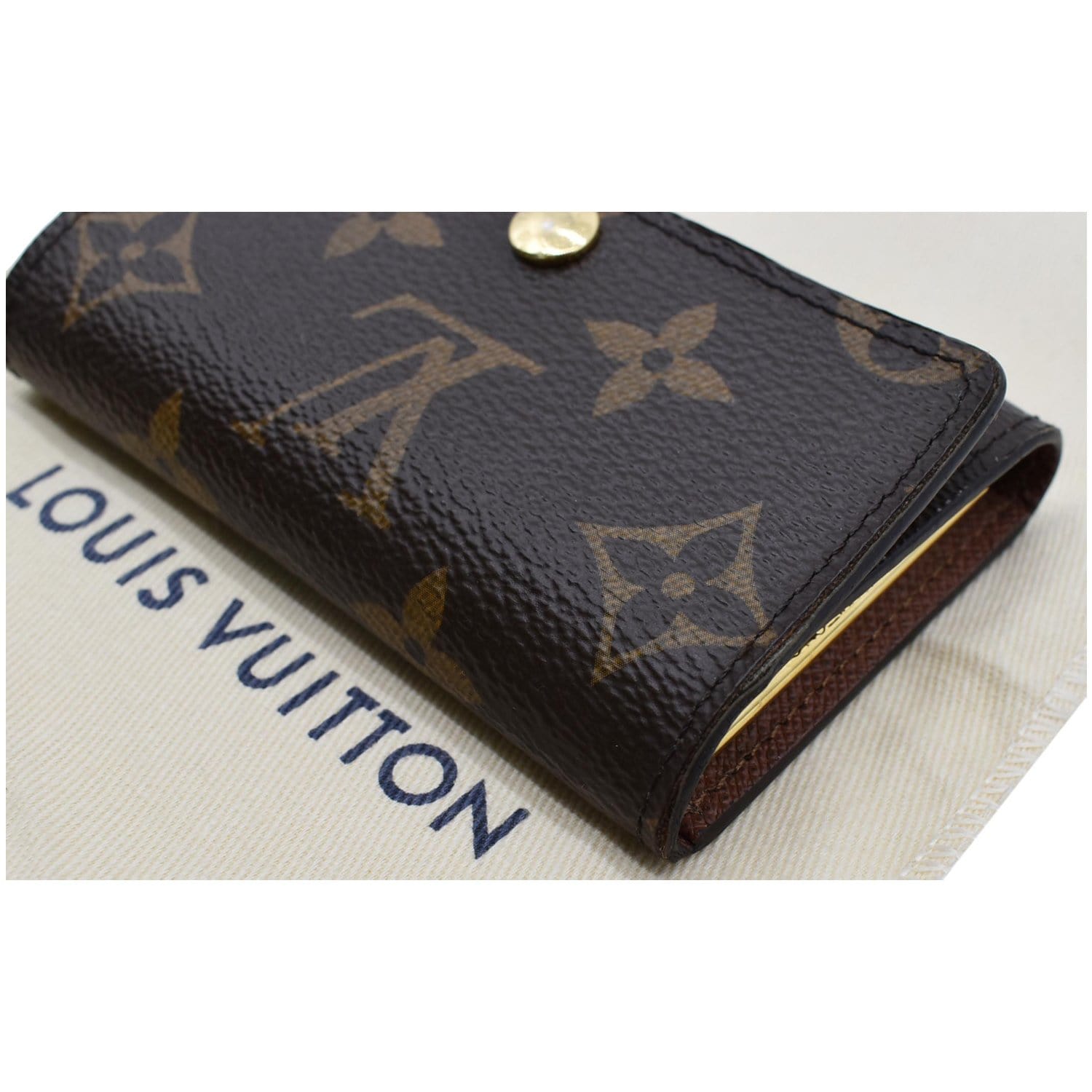 Brown Louis Vuitton Monogram 6 Key Holder – Designer Revival