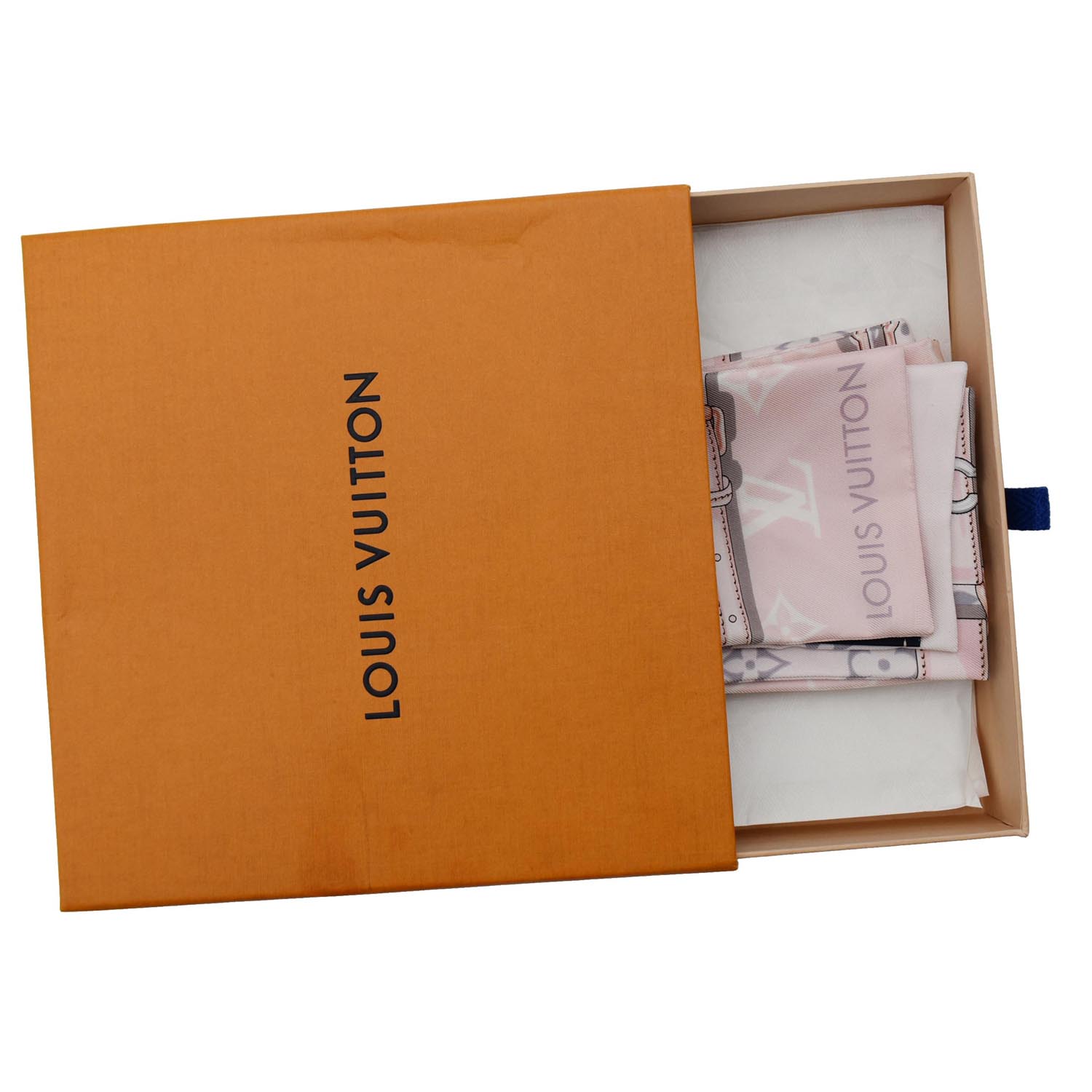 Louis Vuitton, Brown Confidential Bandeau Scarf/wrap