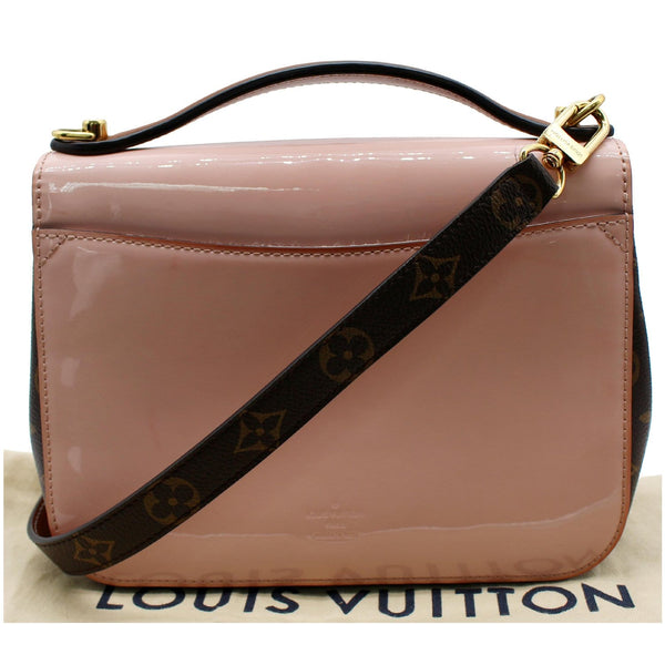 Louis Vuitton Cherrywood BB Patent Leather Shoulder Strap Bag