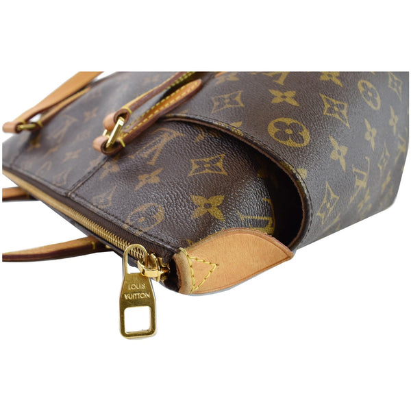 LOUIS VUITTON Totally PM Monogram Canvas Shoulder Bag Brown