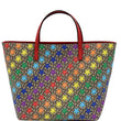 GUCCI Children's Rainbow Star Supreme Canvas Tote Bag Multicolor 410812