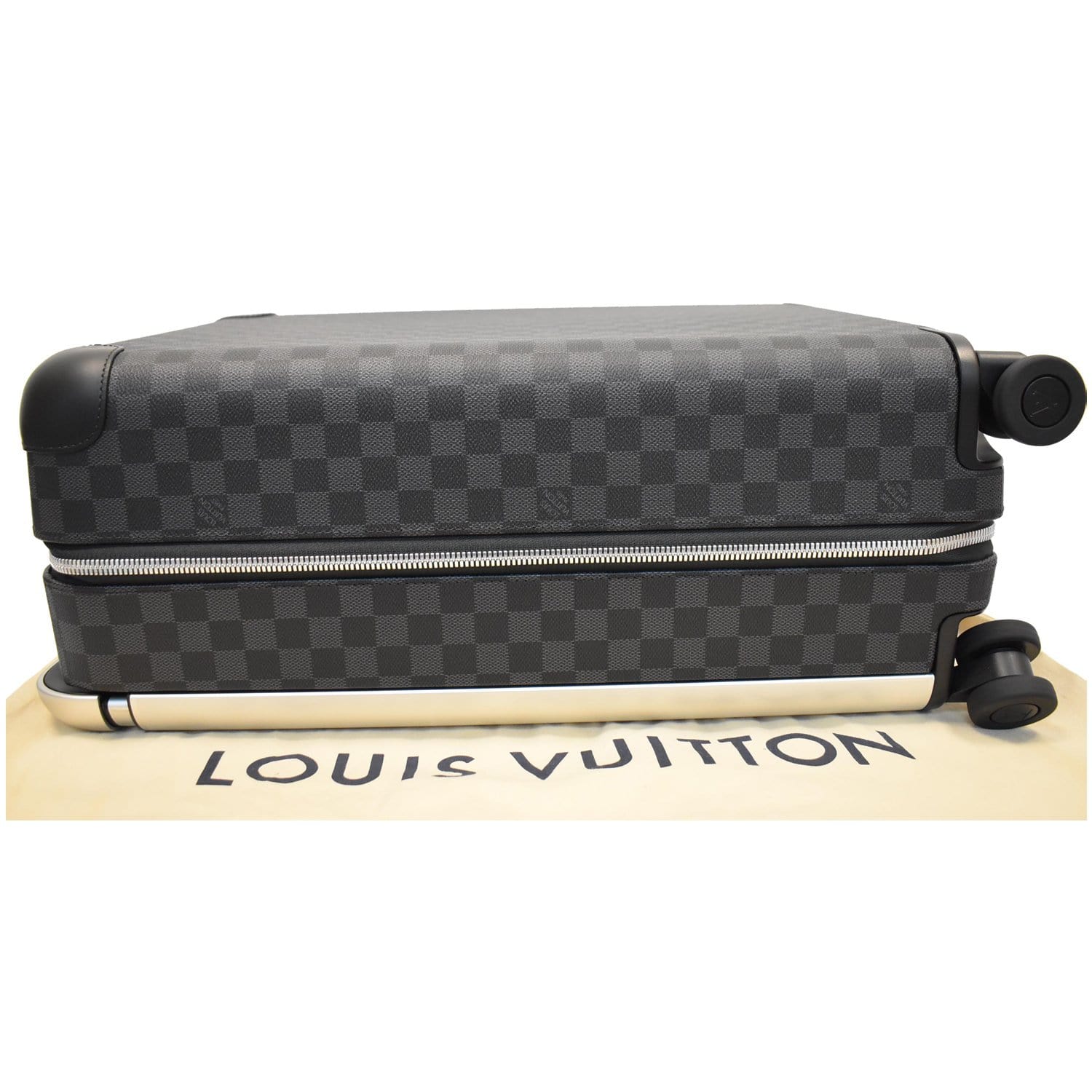 Louis Vuitton Horizon Damier Graphite Aluminium 55 Black Grey in Coated  Canvas/Leather with Silver-tone - US