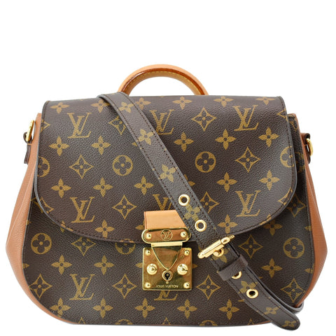 LOUIS VUITTON Eden MM Monogram Canvas Shoulder Bag Brown