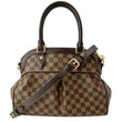 Louis Vuitton Trevi PM Damier Ebene Shoulder Bag Brown