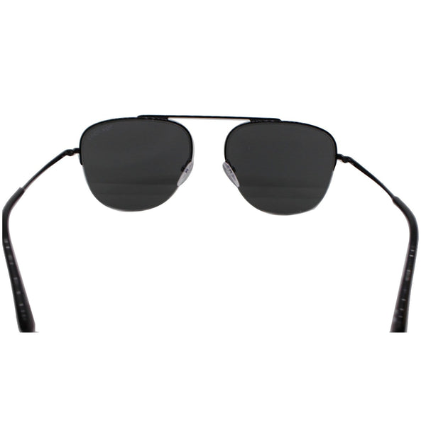 Tom Ford FT0667 01C Shiny Black Sunglasses Smoke Mirrored Lens