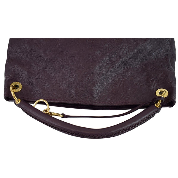 LOUIS VUITTON Artsy MM Empreinte Leather Shoulder Bag Aube