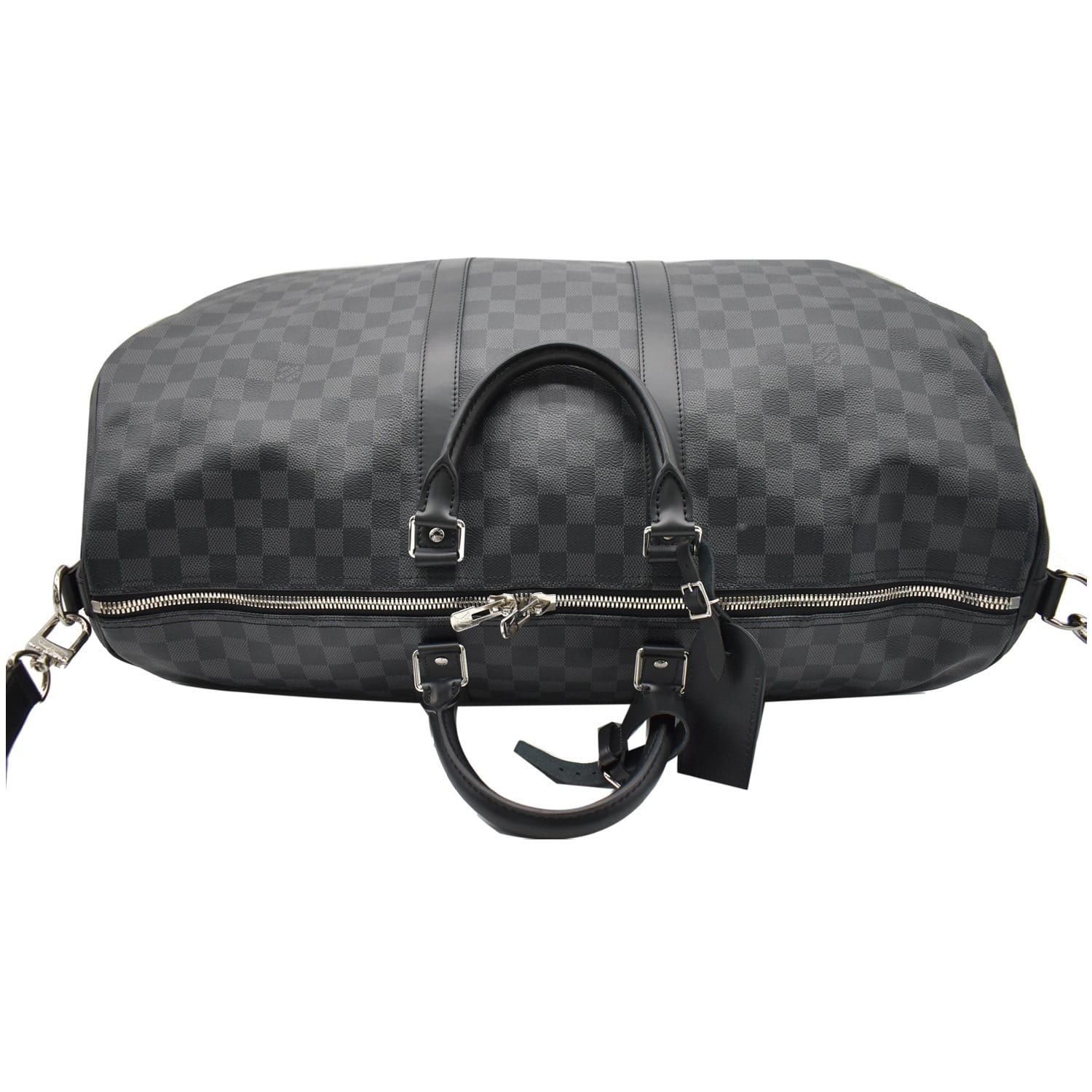 Louis Vuitton Damier Graphite Keepall Bandouliére 55 w/ Strap - Black  Carry-Ons, Luggage - LOU756144
