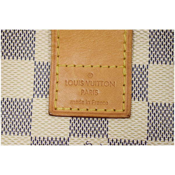 LOUIS VUITTON Salina PM Damier Azur Shoulder Bag White