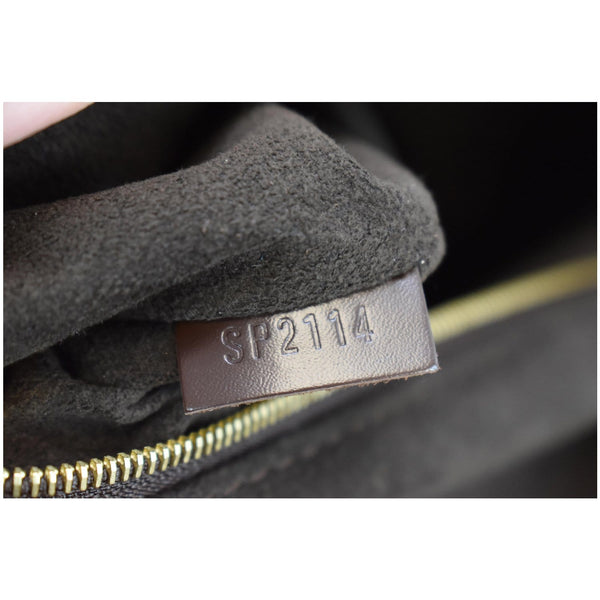 LOUIS VUITTON Portobello GM Damier Ebene Shoulder Bag Brown