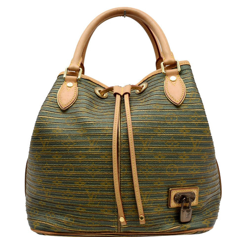 LOUIS VUITTON Eden Neo Monogram Canvas Shoulder Bag Green
