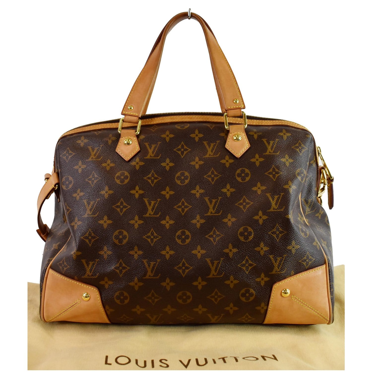 LOUIS VUITTON Monogram Retiro GM 2 Way Shoulder Handbag