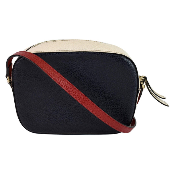 Gucci Soho Disco Small GG Leather Crossbody Bag Navy blue