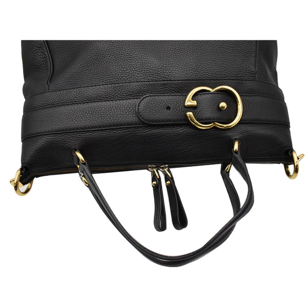 Gucci Ride Medium Pebbled Leather Shoulder handbag