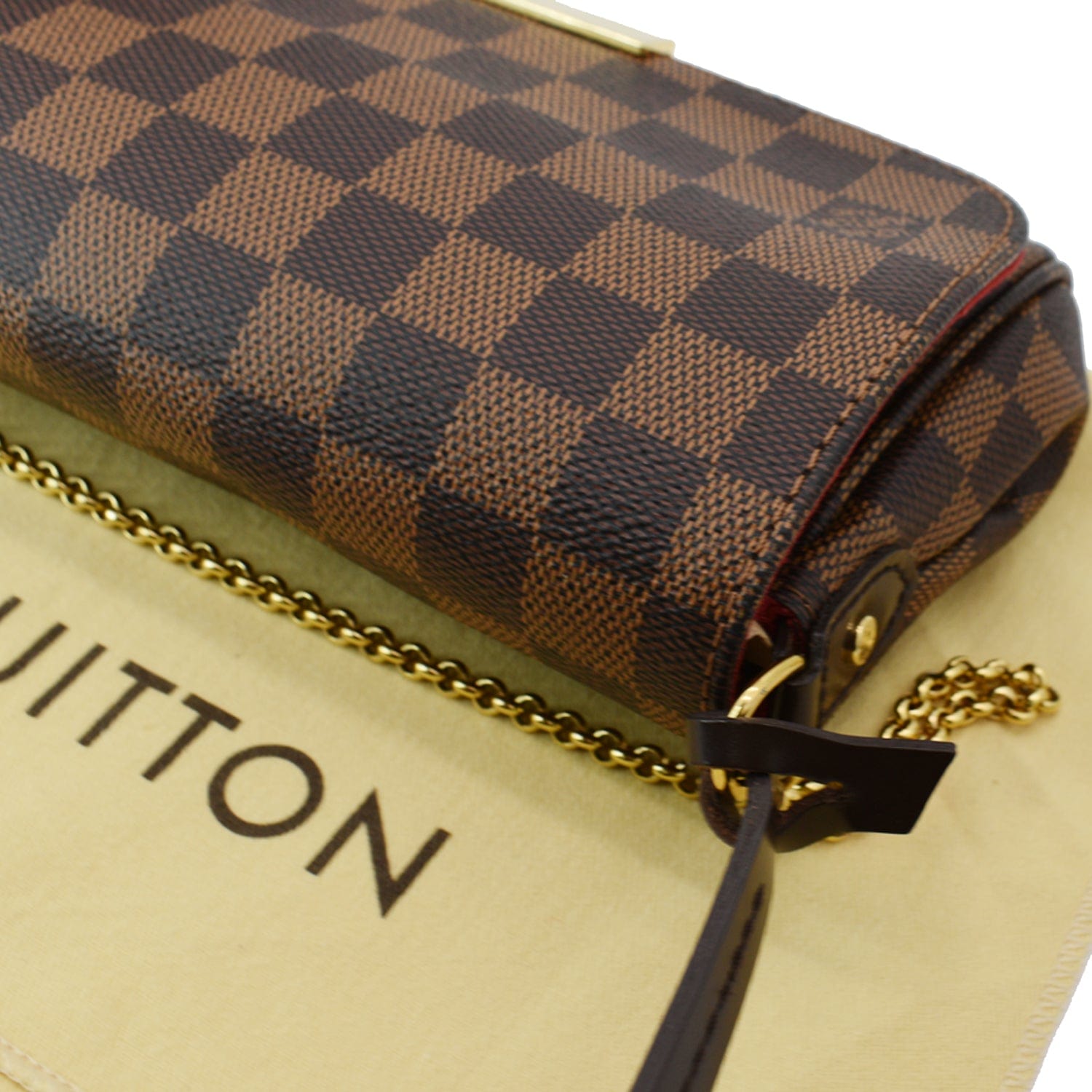 Brown Louis Vuitton Damier Ebene Pimlico Crossbody Bag, AmaflightschoolShops Revival