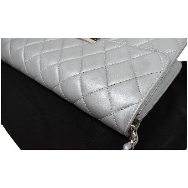 preloved Chanel Beauty Lock Mini Flap Sheepskin Leather Bag