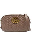 Gucci GG Marmont Small Matelasse Leather Crossbody Bag