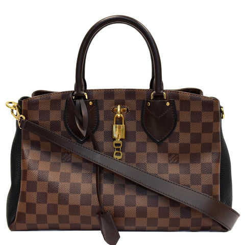 LOUIS VUITTON Normandy Damier Ebene Shoulder Bag Brown - 15% OFF