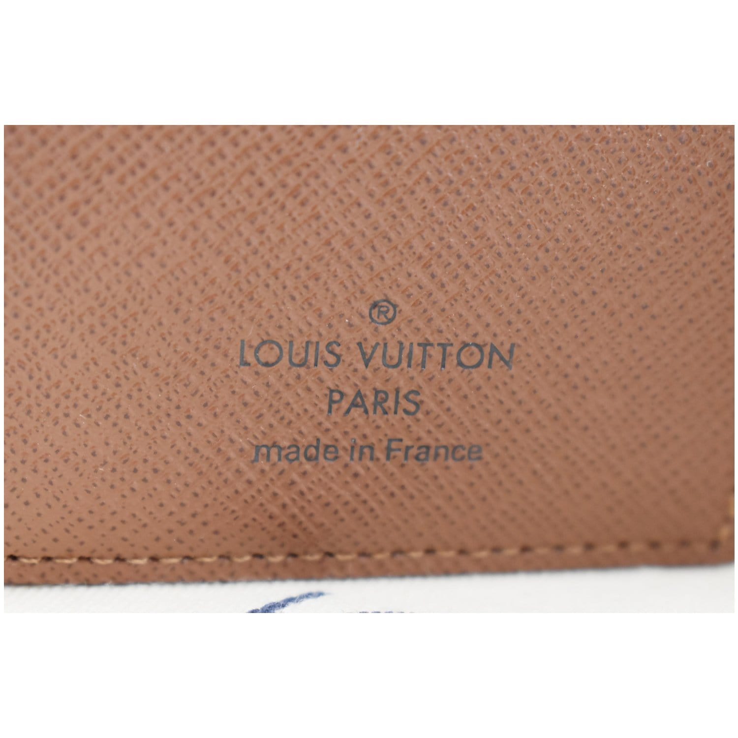 Louis Vuitton, Damier Brown PM Agenda Small With Planner Paper