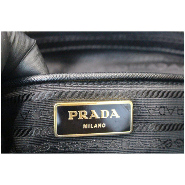 PRADA Galleria Large Saffiano Leather Tote Bag Black
